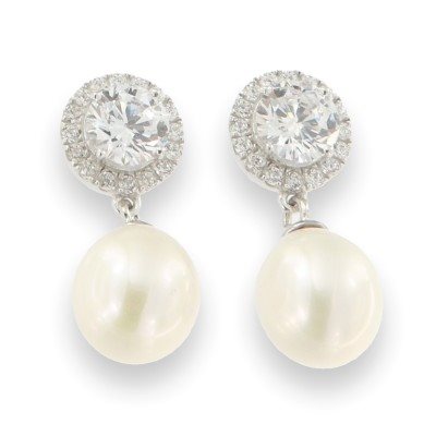 Orecchini Domar Gioielli Donna ORECCHINI ARGENTO 925 in Argento Cubic Zirconia EPB105165 - EPB105165